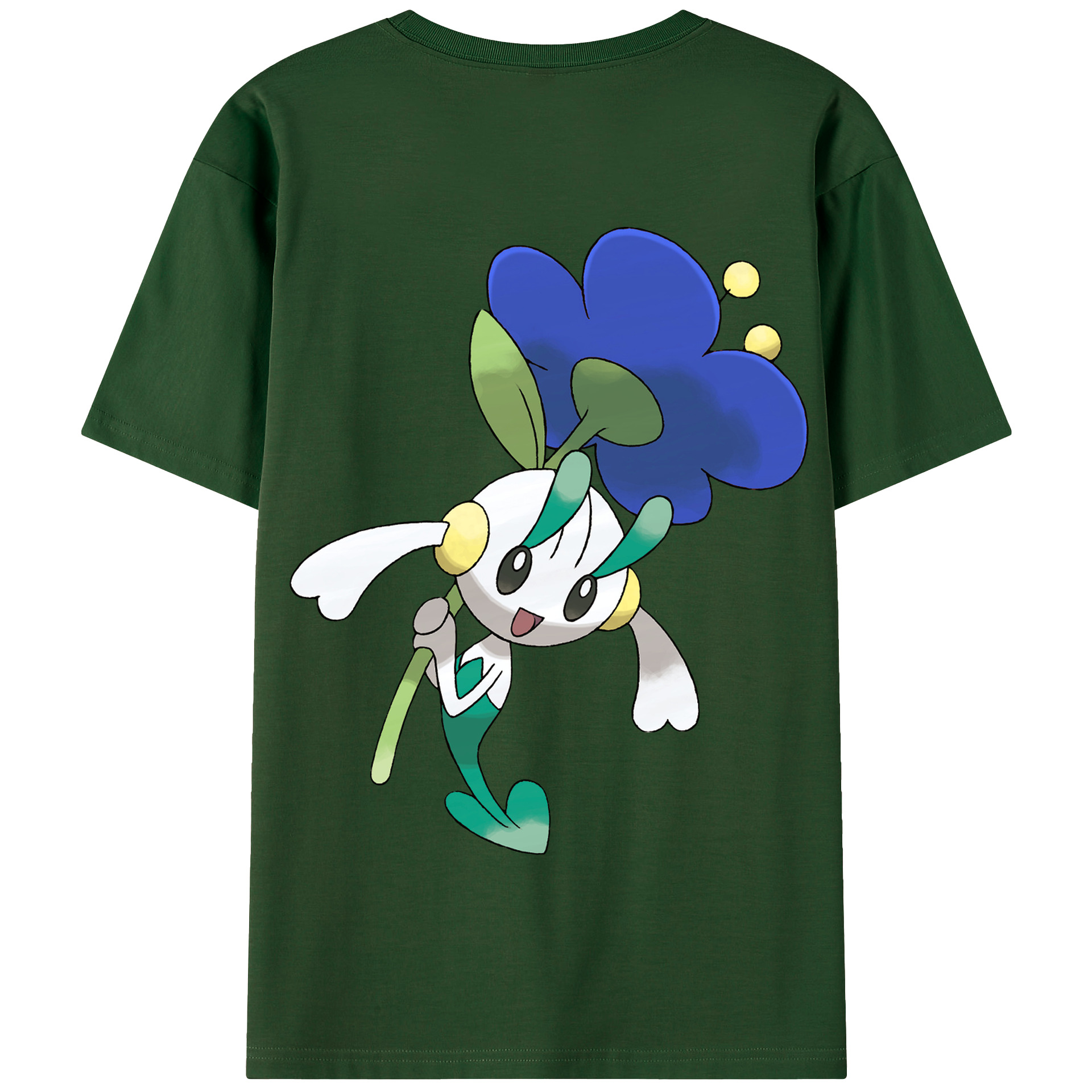 （画像用） ポケットモンスター Pokémon 綿100％半袖Tシャツ（背面プリント）